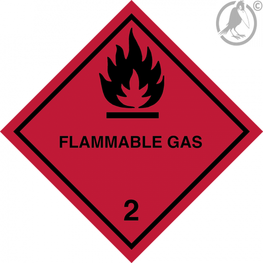 Gefahrgutaufkleber Klasse 2.1 FLAMMABLE GAS