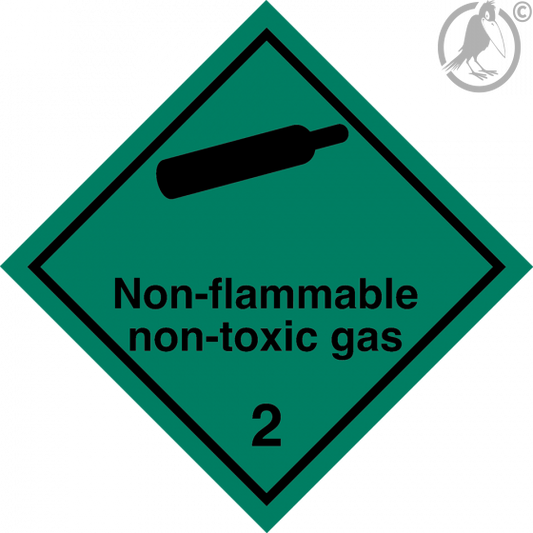 Gefahrgutaufkleber Klasse 2.2 Non flammable – non toxic gas