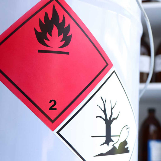 Gefahrgutaufkleber Klasse 2.1 FLAMMABLE GAS "ohne Text"