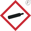 GHS Symbol 04 - Gasflasche