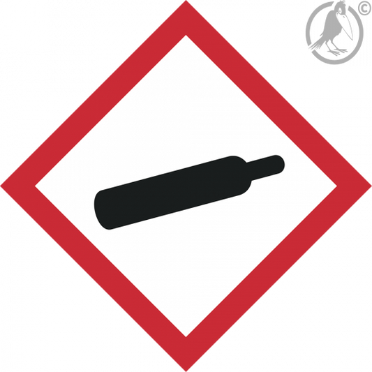 GHS Symbol 04 - Gasflasche