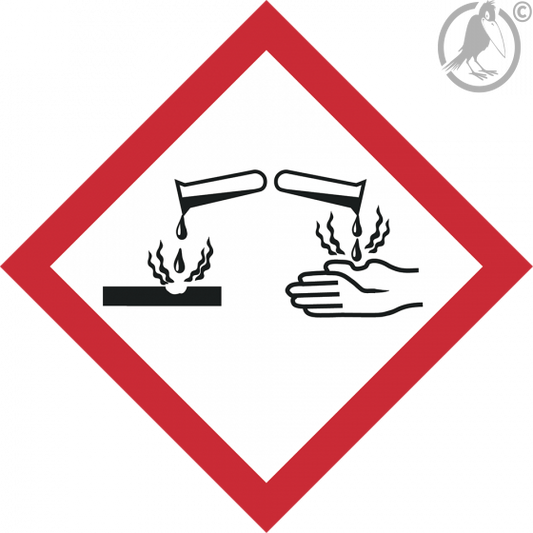 GHS Symbol 05 - Ätzwirkung