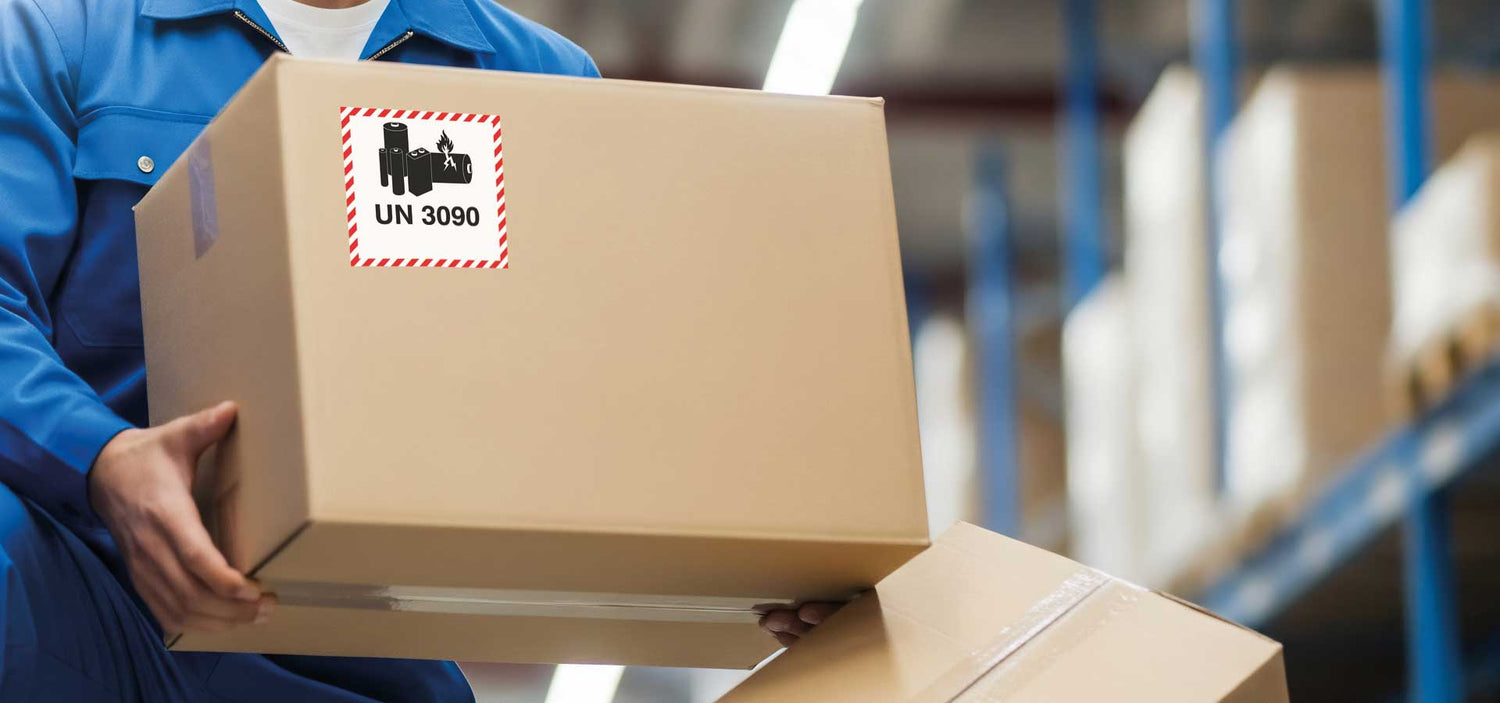 Kennzeichnung für den sicheren Transport von Lithium-Ionen- und Lithium-Metall-Batterien gemäß ADR und IATA