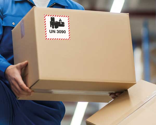 Kennzeichnung für den sicheren Transport von Lithium-Ionen- und Lithium-Metall-Batterien gemäß ADR und IATA