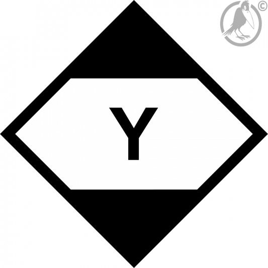Gefahrgutaufkleber - Limited Qualities Y
