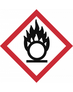 GHS Symbol 03 – Flamme über Kreis