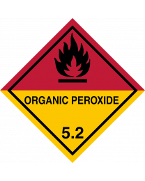 Gefahrgutaufkleber Klasse 5.2 ORGANIC PEROXIDE