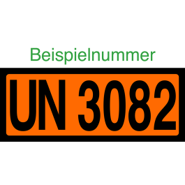 ADR WARNTAFEL GEFAHRGUT Warnschild Schild Klappbar 300x400 +Schanier
